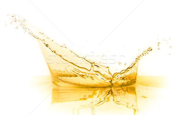 orange juice splash Stock photo © kubais