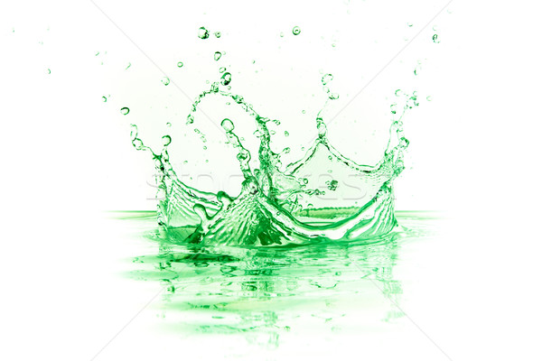 green liquid splash Stock photo © kubais