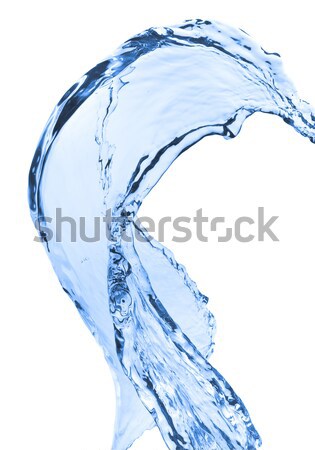 Stock photo: turquoise water splash