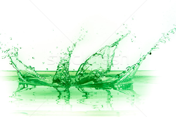 green liquid splash Stock photo © kubais