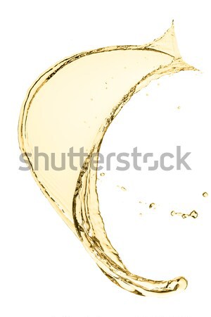 splash of white wine Stock photo © kubais