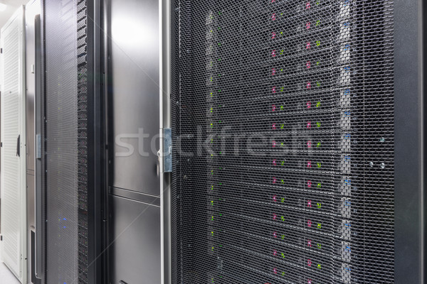 Stock fotó: Hálózat · szerver · szoba · üzlet · számítógép · internet