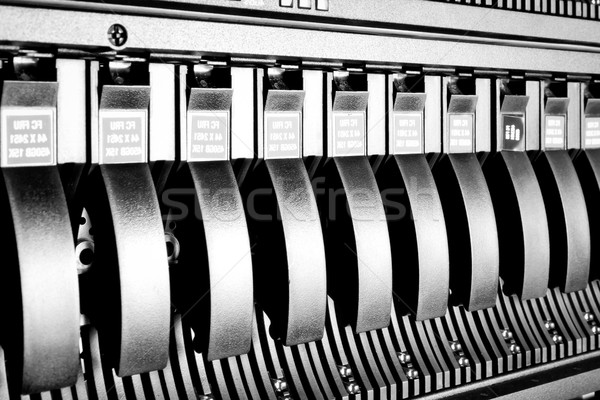 Centro de datos detalle negocios ordenador servidor seguridad Foto stock © kubais