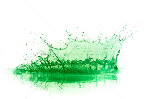 green liquid splash Stock photo © kubais