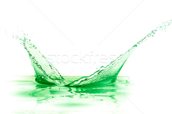 green liquid splash Stock photo © kubais