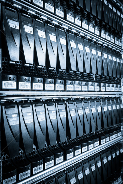 Centro de datos ordenador Internet tecnología servidor red Foto stock © kubais
