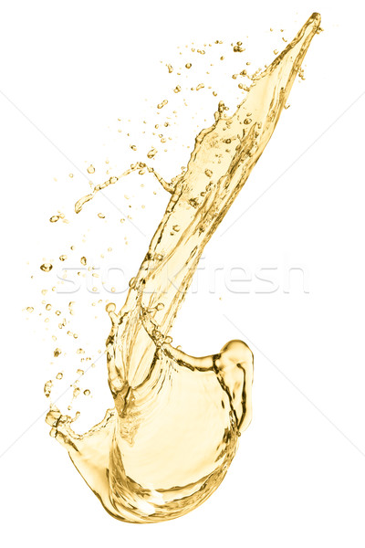 スプラッシュ 白ワイン 孤立した 白 パーティ 抽象的な ストックフォト © kubais