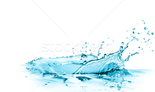 turquoise water splash Stock photo © kubais