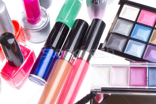 Stock photo: set of cosmetic products