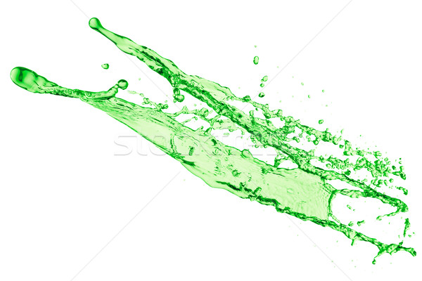 [[stock_photo]]: Vert · liquide · Splash · jus · blanche · fruits