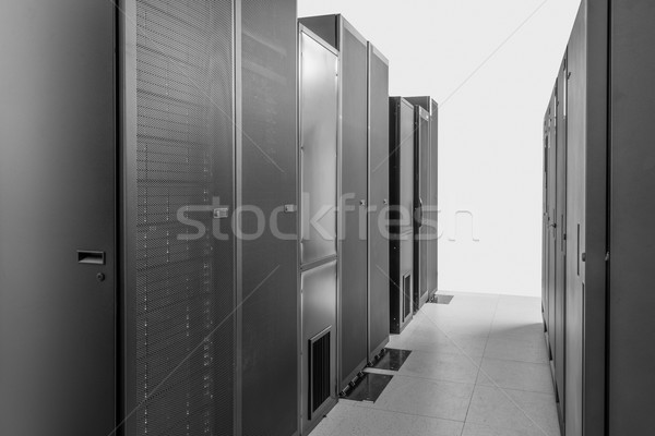 Stock photo: network server room 