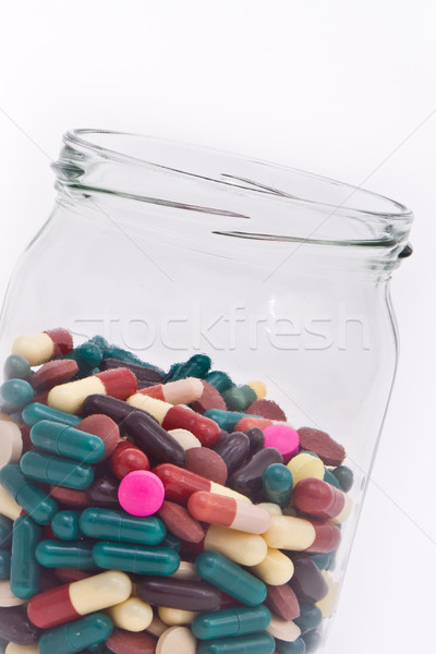 tablets and capsules Stock photo © kubais