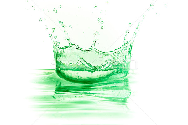 green liquid splash Stock photo © kubais