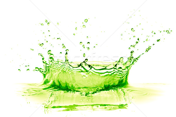 Kalk trinken splash weiß Obst Hintergrund Stock foto © kubais