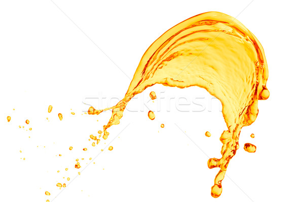 orange juice splash Stock photo © kubais