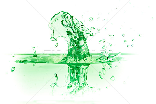 green liquid splash Stock photo © kubais