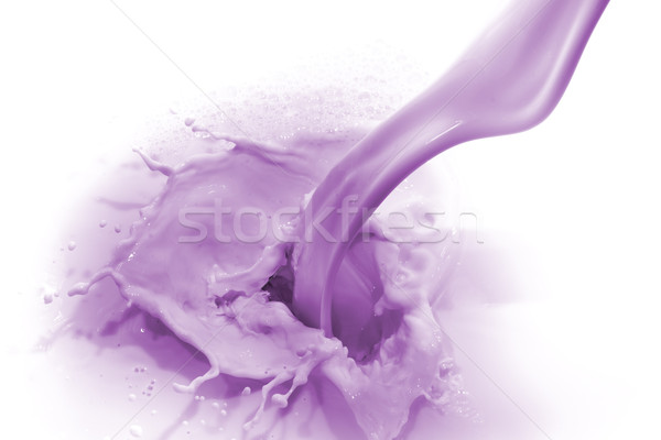 Stock photo: blueberry drink