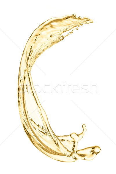 splash of white wine Stock photo © kubais