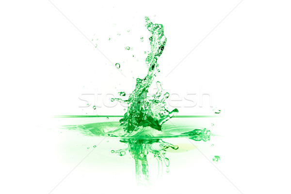 green liquid splash Stock photo © kubais