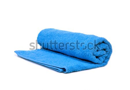 a blue towel rolled up  Stock photo © kuligssen