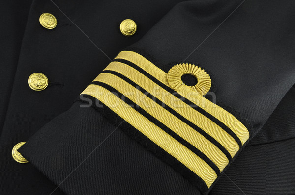 navy uniform, captain Stock photo © kuligssen