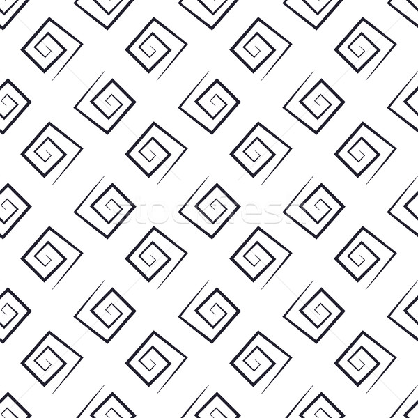 Foto stock: Resumen · sin · costura · blanco · negro · textura · cuadrados