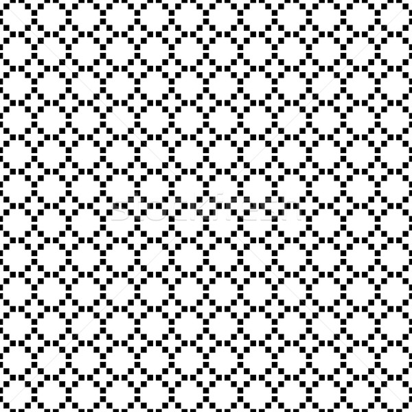 黒白 幾何学的な タイル 対角線 ストックフォト © kup1984
