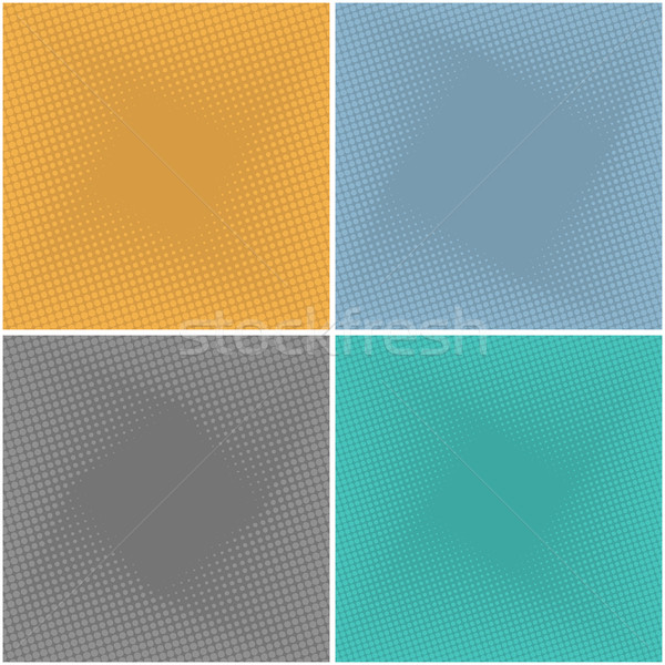 Abstract background with half tone effect, vector illustration. Stock photo © kup1984