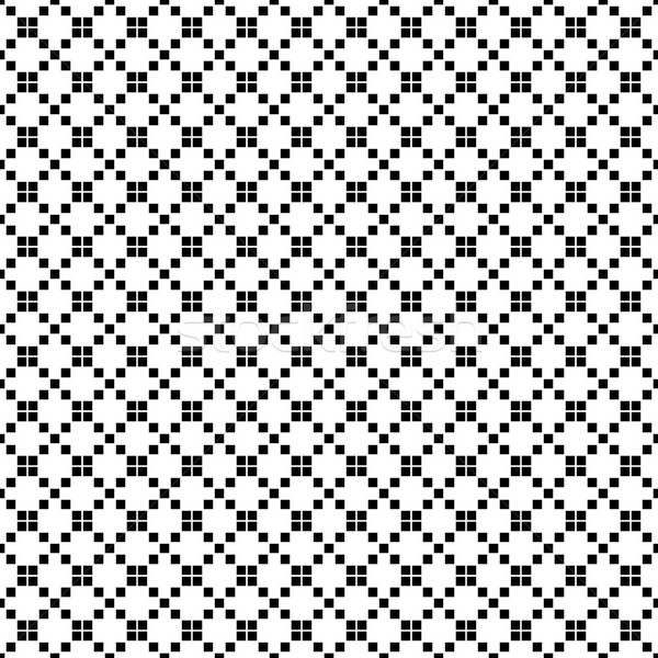 Siyah beyaz geometrik fayans diyagonal Stok fotoğraf © kup1984