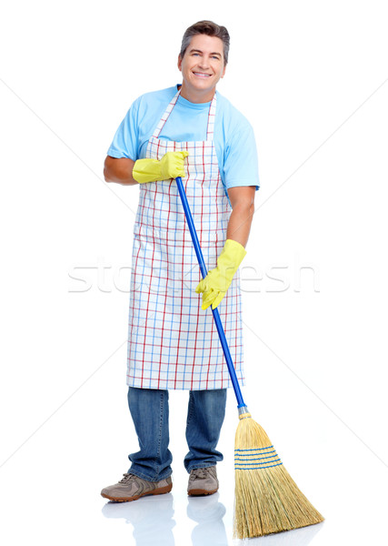 Cleaner. Stock photo © Kurhan