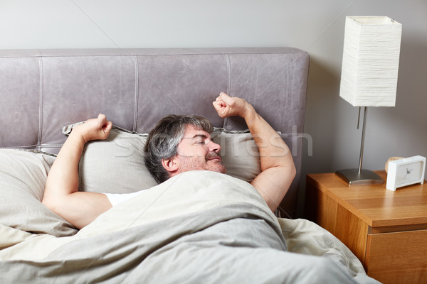 sleeping man Stock photo © Kurhan