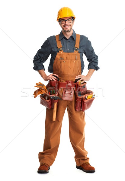 Construction worker. Stock photo © Kurhan