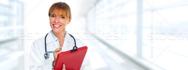 Doctor woman Stock photo © Kurhan