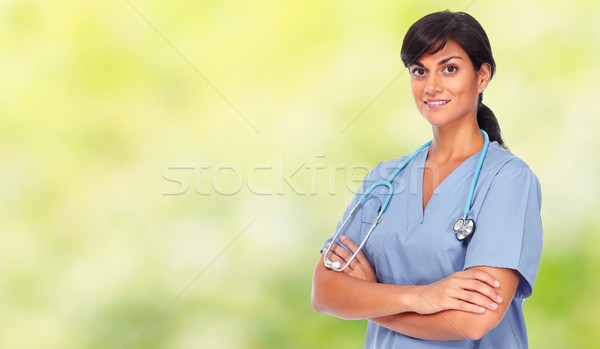 Asian medical doctor woman. Stock photo © Kurhan