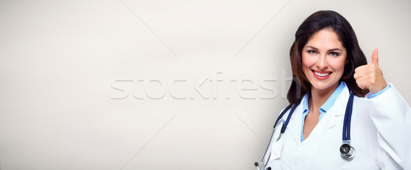 Doctor woman. Stock photo © Kurhan