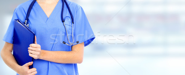 Doctor pharmacist. Stock photo © Kurhan