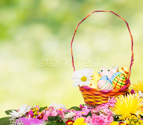 Easter eggs. Stock photo © Kurhan