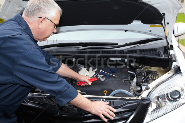 Car mechanic. Stock photo © Kurhan