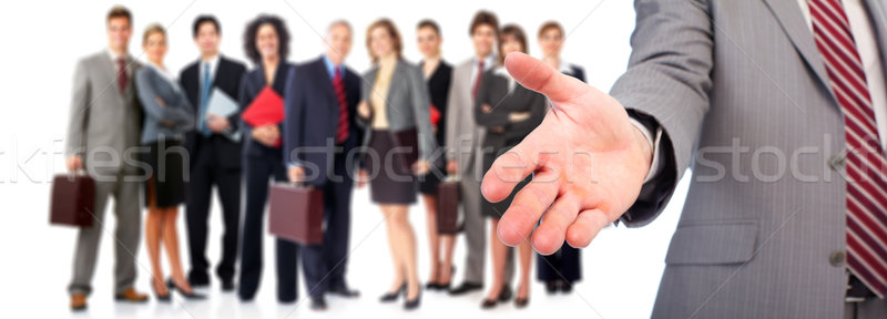 Business people handshake. Stock photo © Kurhan