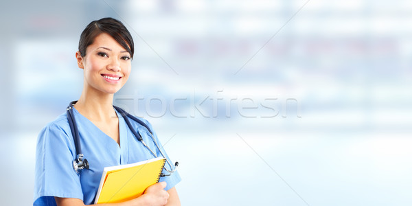 Doctor woman Stock photo © Kurhan