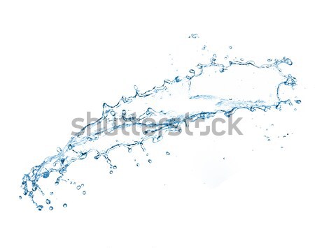 Niebieski biały wody charakter tle Zdjęcia stock © Kurhan