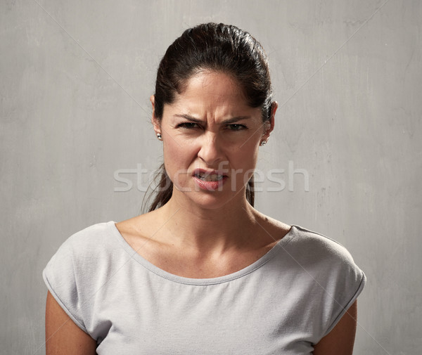 misunderstanding girl Stock photo © Kurhan