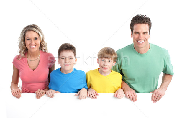 Happy family Stock photo © Kurhan