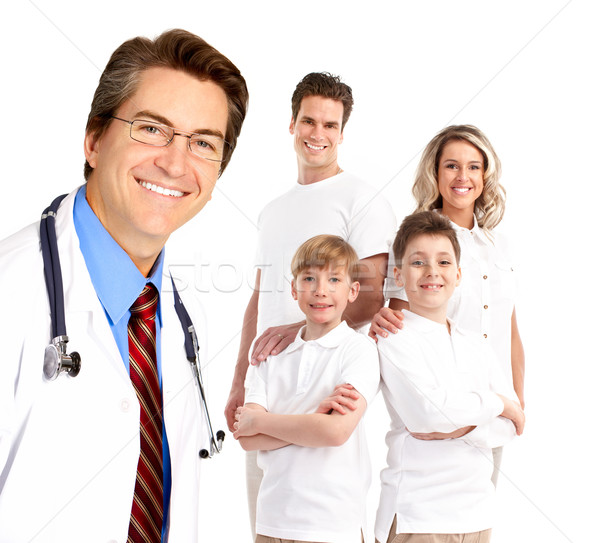 Family doctor Stock photo © Kurhan
