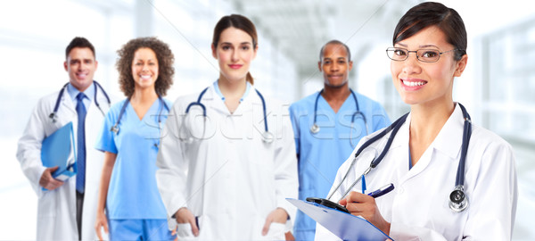 Stock photo: Group of medical doctors.