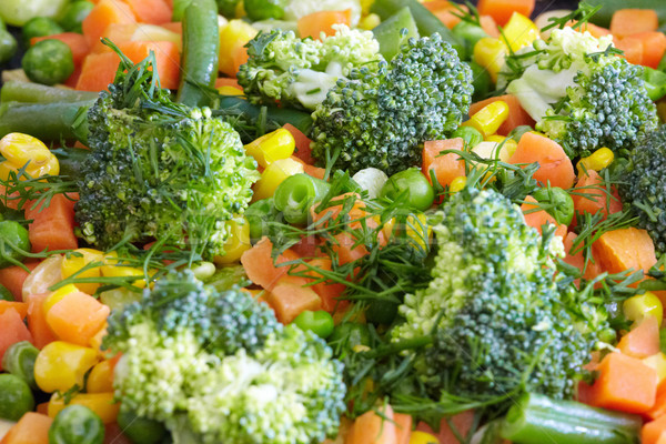 Vegetables mix. Stock photo © Kurhan