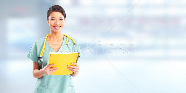 Doctor woman Stock photo © Kurhan