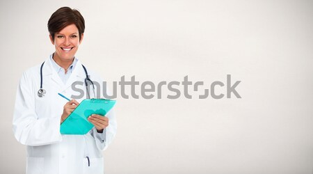 Doctor nurse. Stock photo © Kurhan