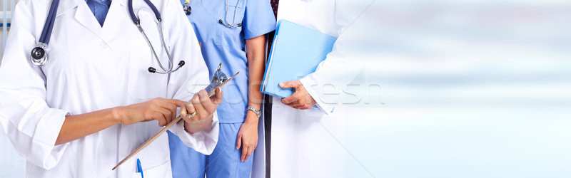 Doctors group Stock photo © Kurhan