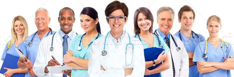Stock photo: Group of medical doctors.